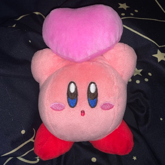 kirby heart plush